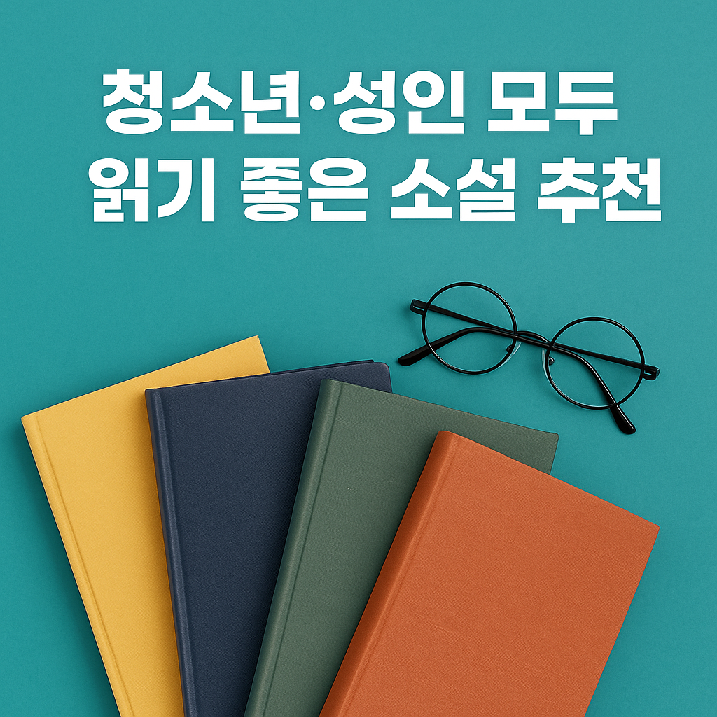 청소년 성인 모두 읽기 좋은 소설 추천