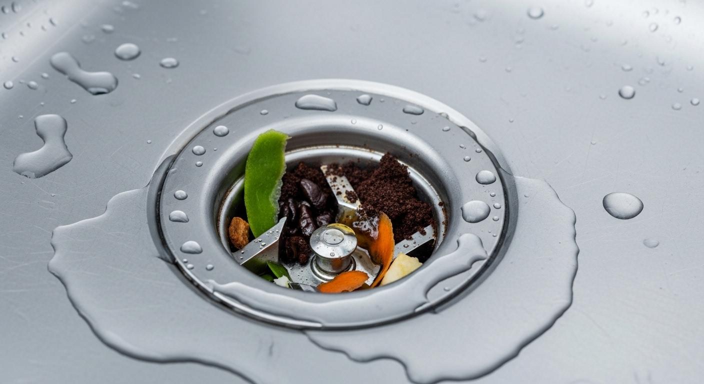 배수 문제 음식물처리기