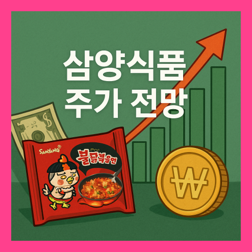 삼양식품 주가 전망, 시총 10조 돌파 배경 글로벌 시장 활약 분석