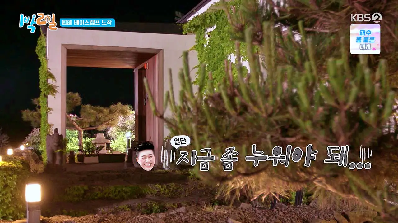 1박2일 제주하루살기 담쟁이 넝굴이 둘러싼 산방산 뷰 스파 펜션 가볼만한 곳 제주 서귀포 숙박 추천 소개