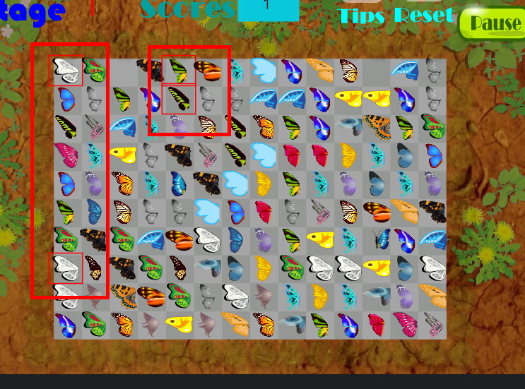 나비 짝 맞추기 게임 사이트