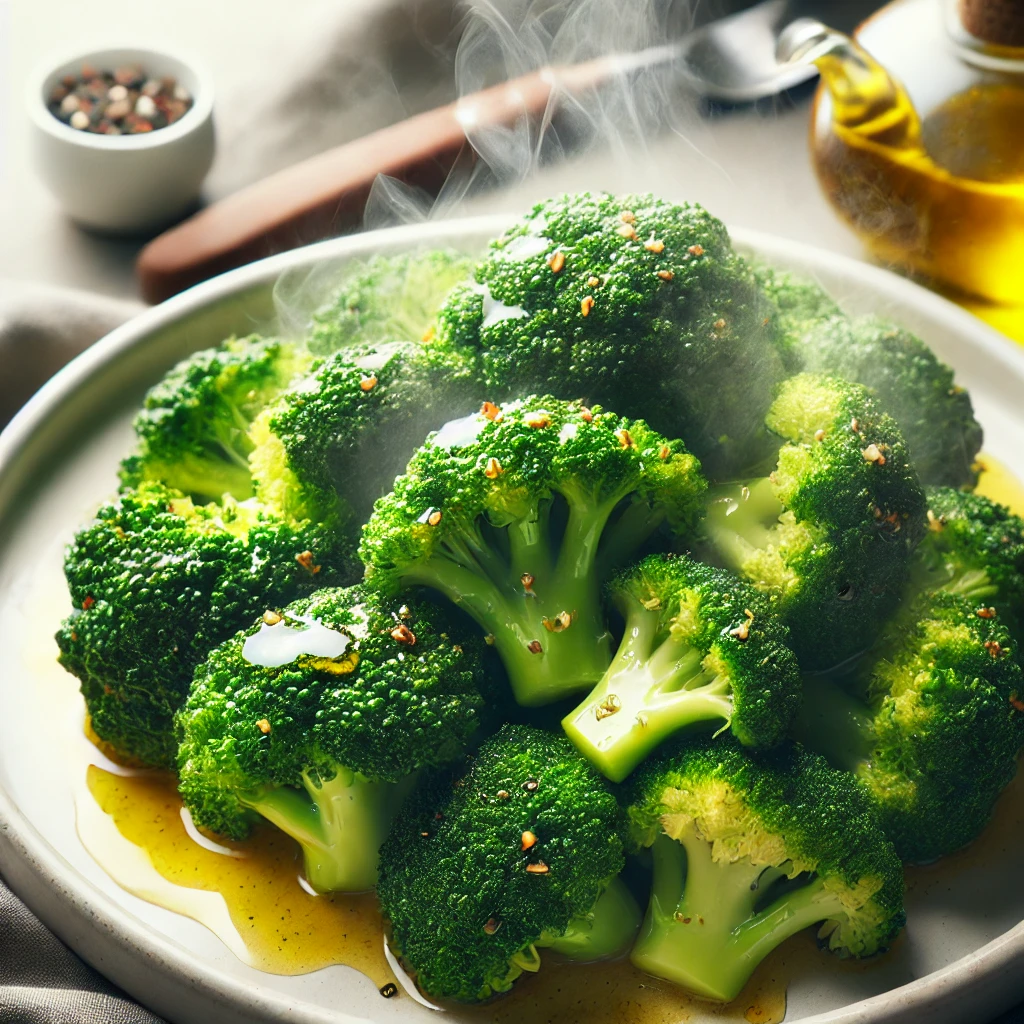 브로콜리 효과 있게 먹으려면 쪄서 먹어야 합니다.