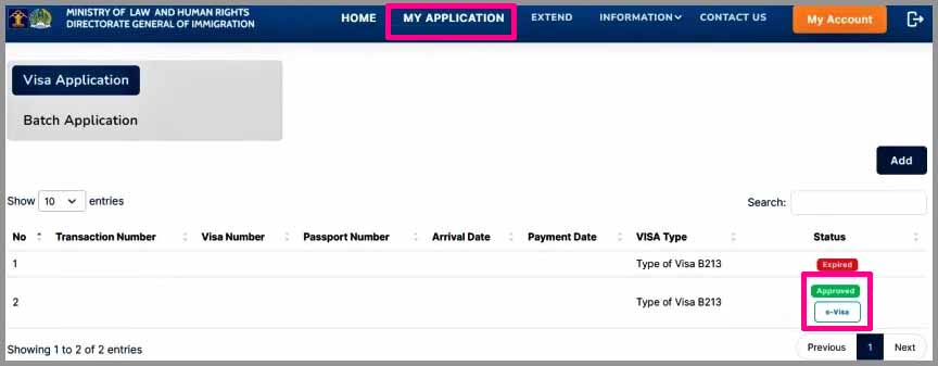 발리비자발급방법