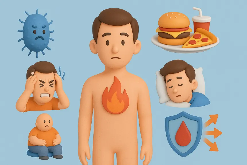 염증수치가 높은 이유