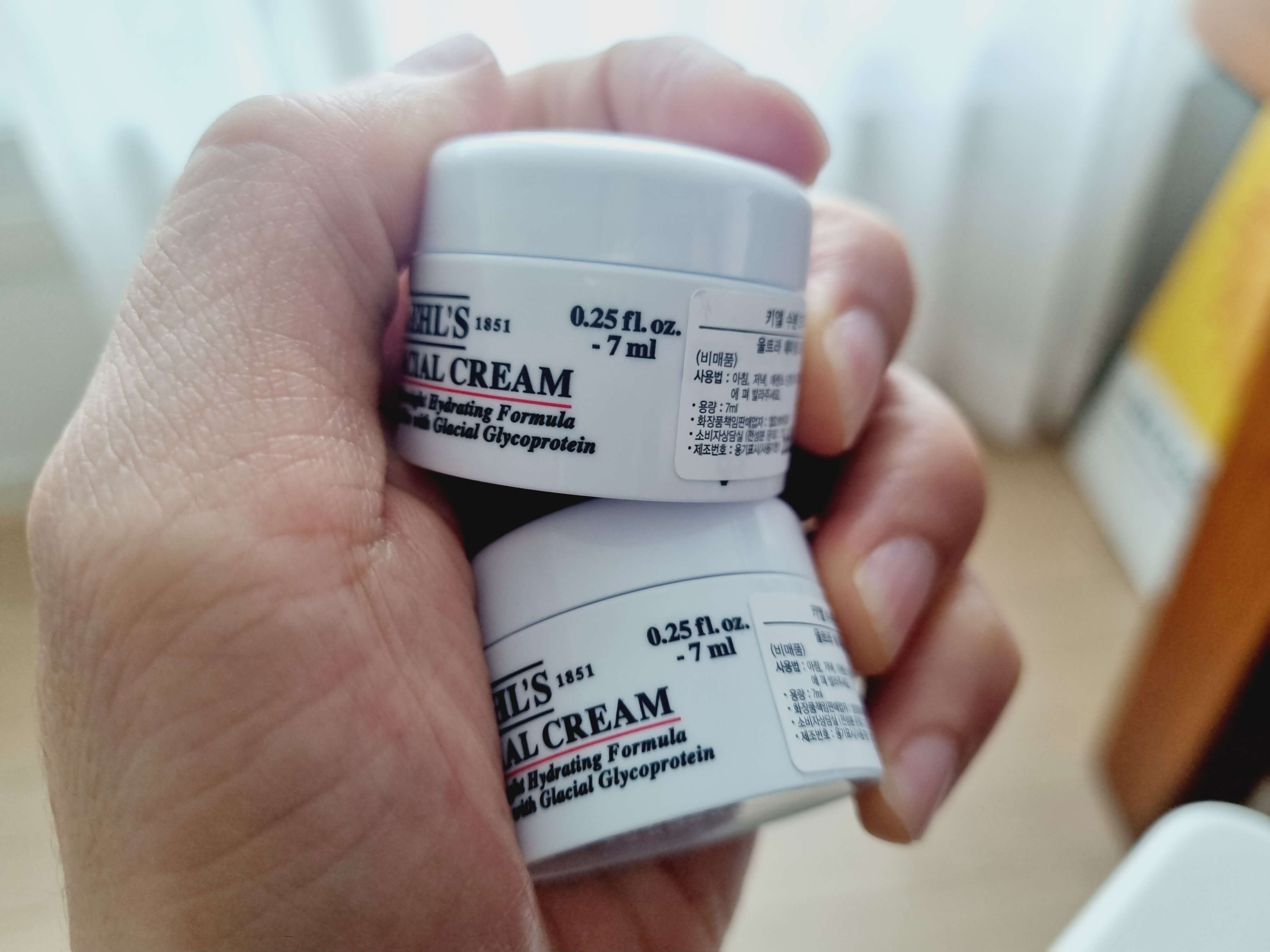 키엘 수분크림 샘플