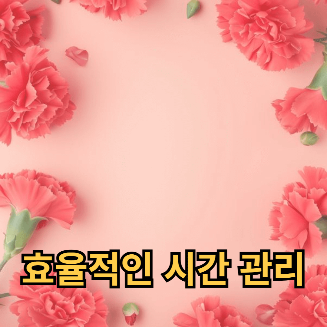 효율적인 시간 관리와 간단한 생활을 위한 정리 정돈 전략