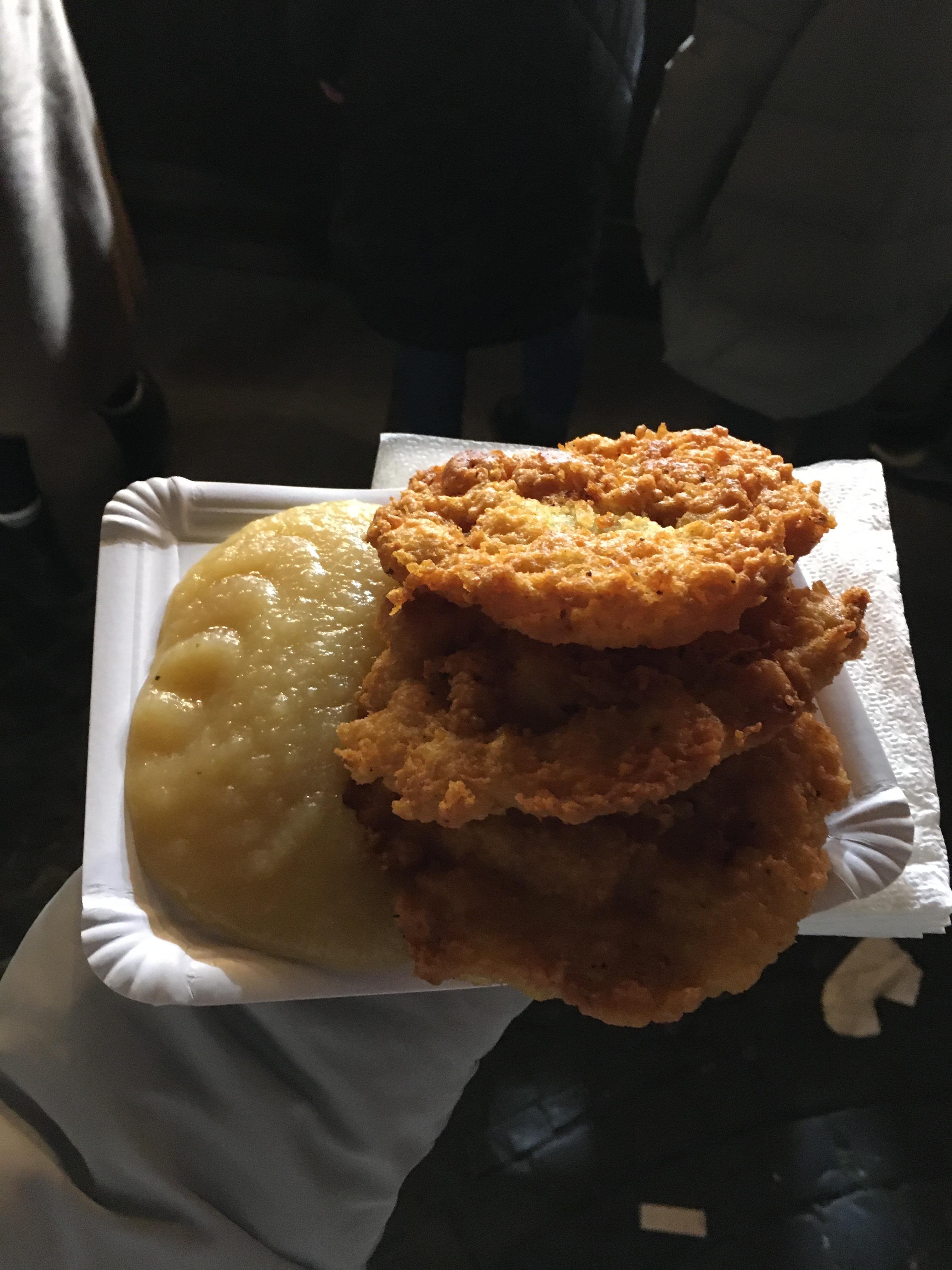 독일 크리스마스 마켓 감자전