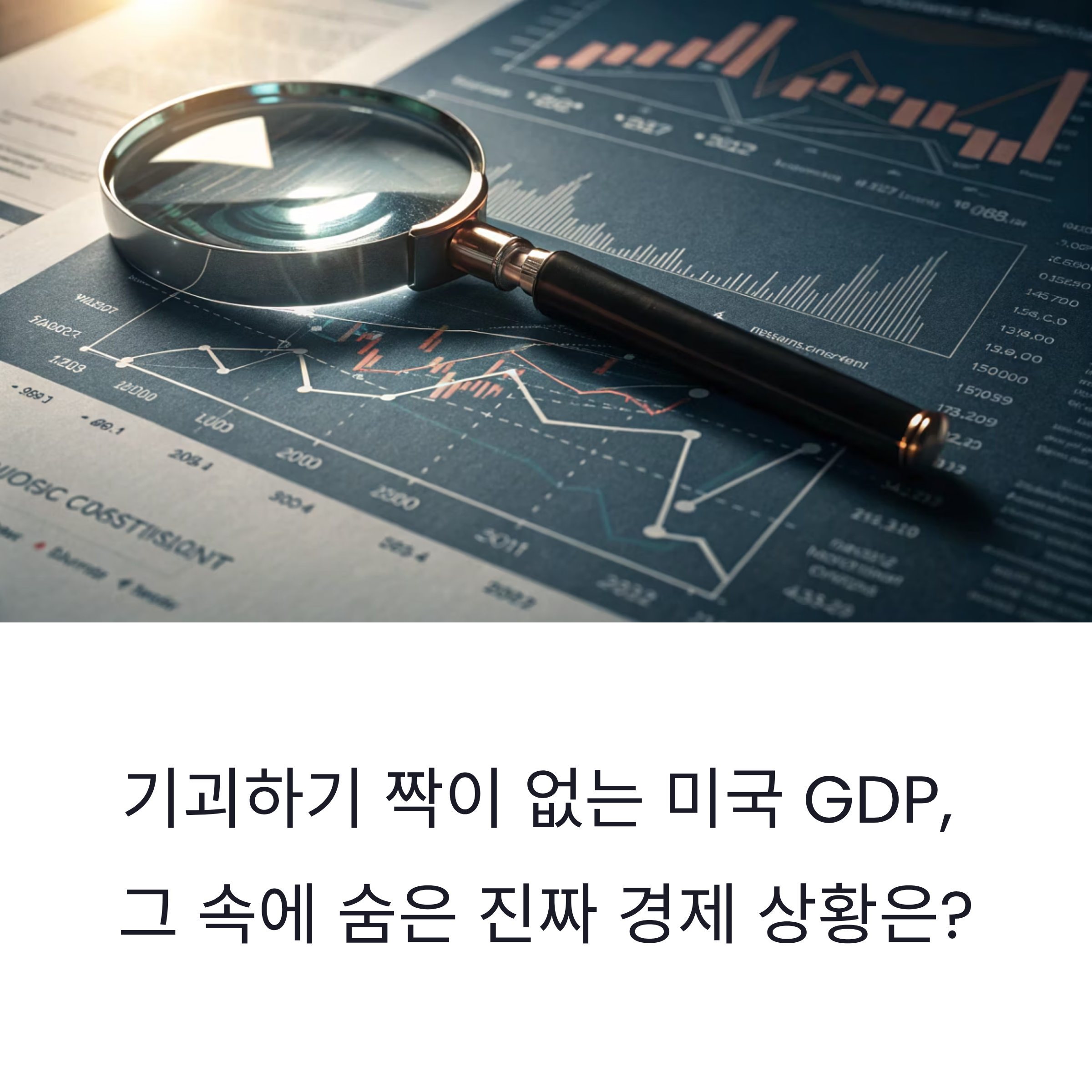 미국 GDP 3% 성장, 진짜가 아닌 이유: 수입 감소가 숨긴 경제의 민낯