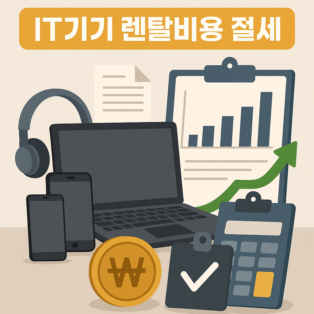 왜 IT기기 렌탈비용은 절세 효과가 클까?