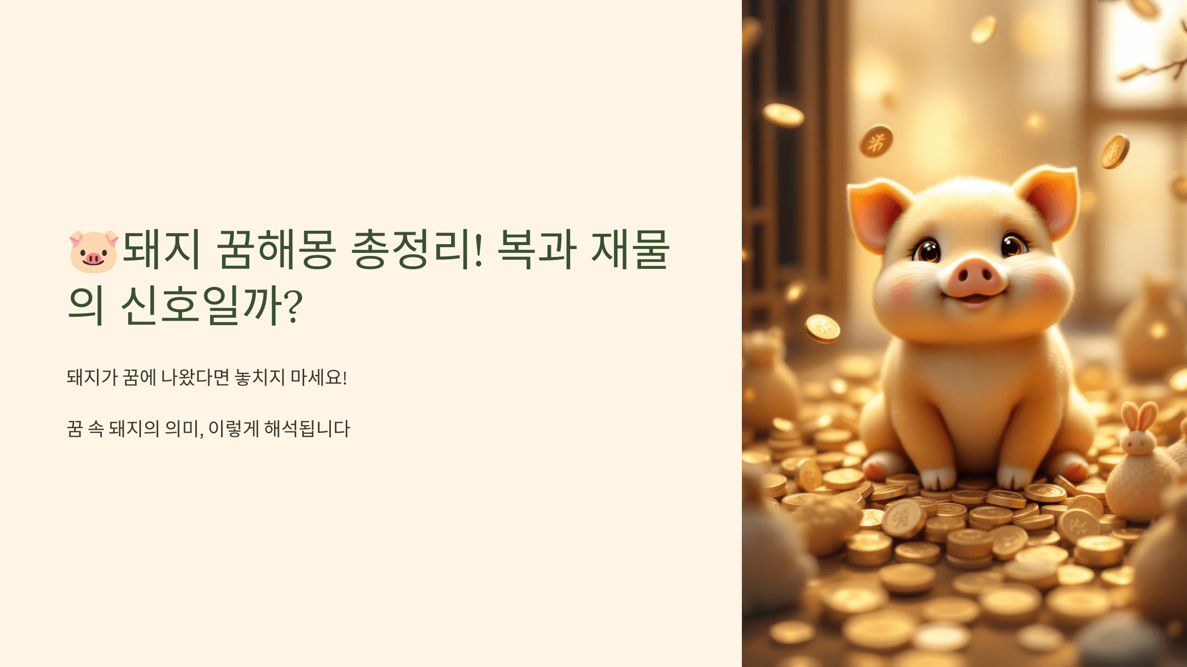 돼지 사진입니다.