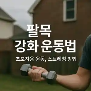 팔목 강화 운동 이미지