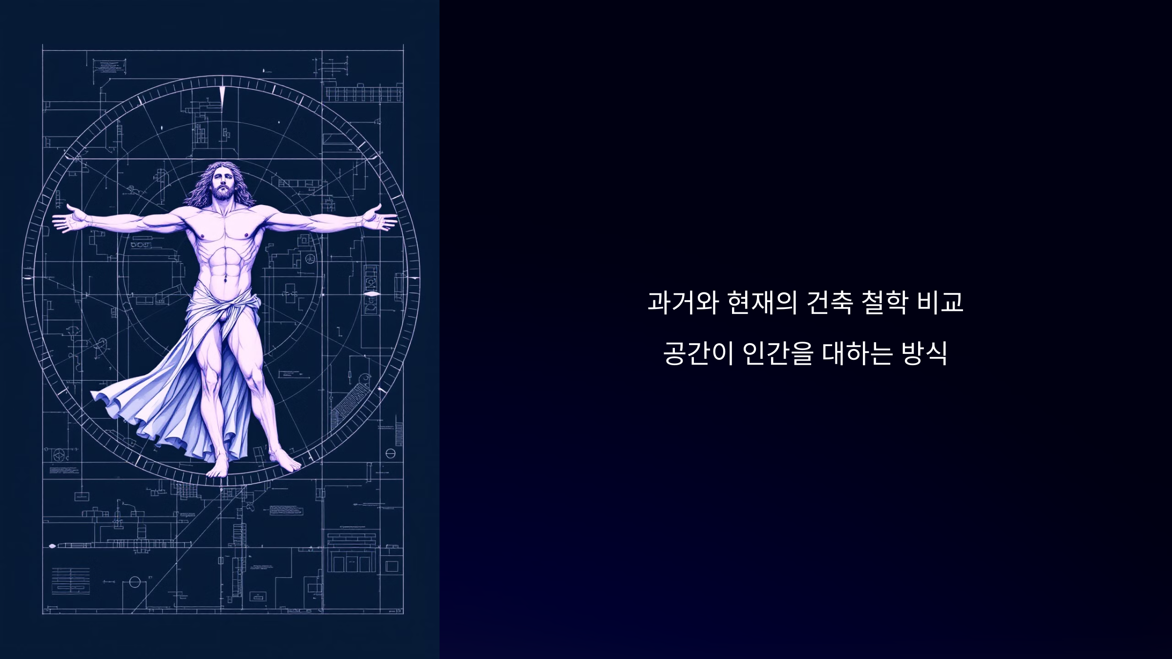 과거와 현재의 건축 철학 비교_사진