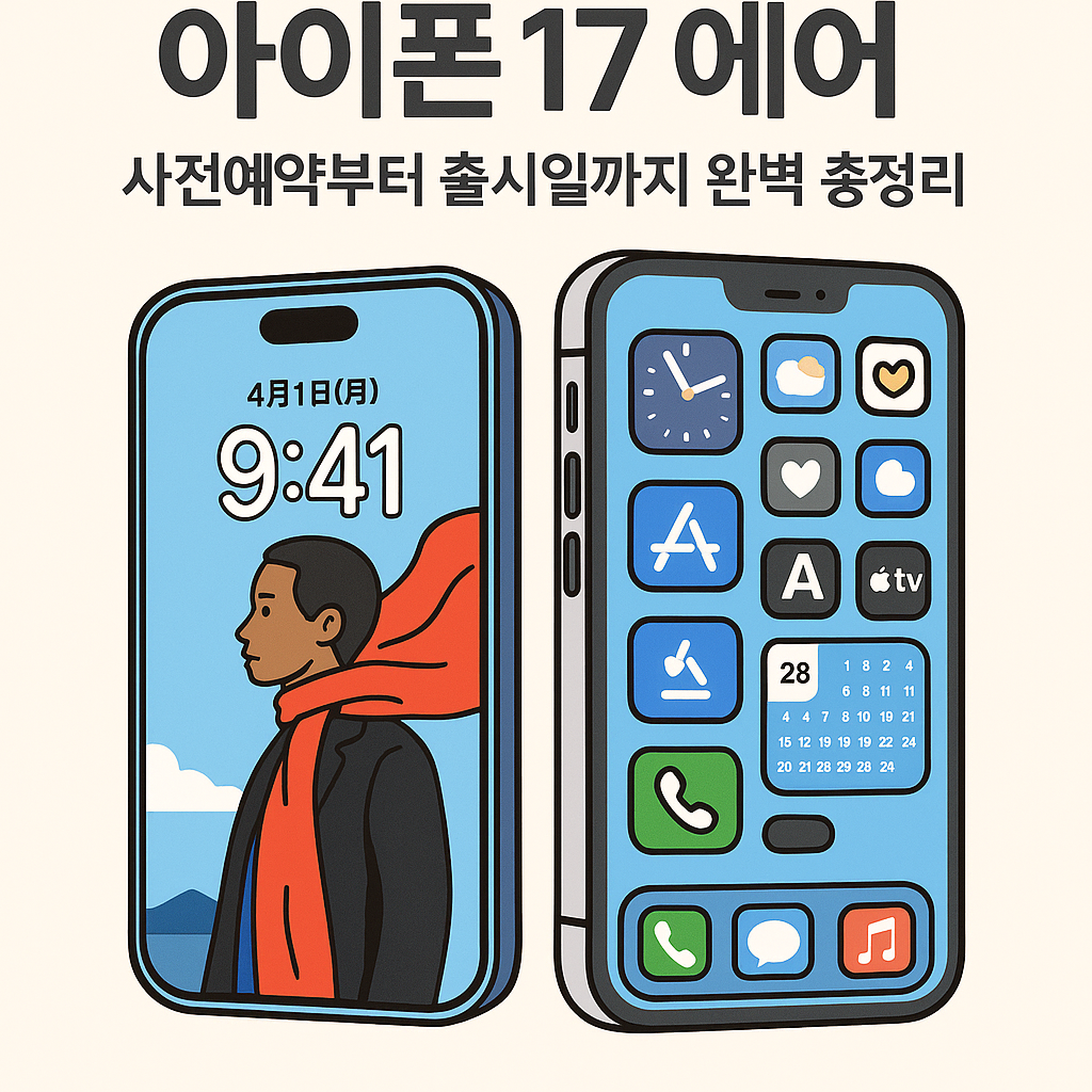 아이폰17에어 관련사진