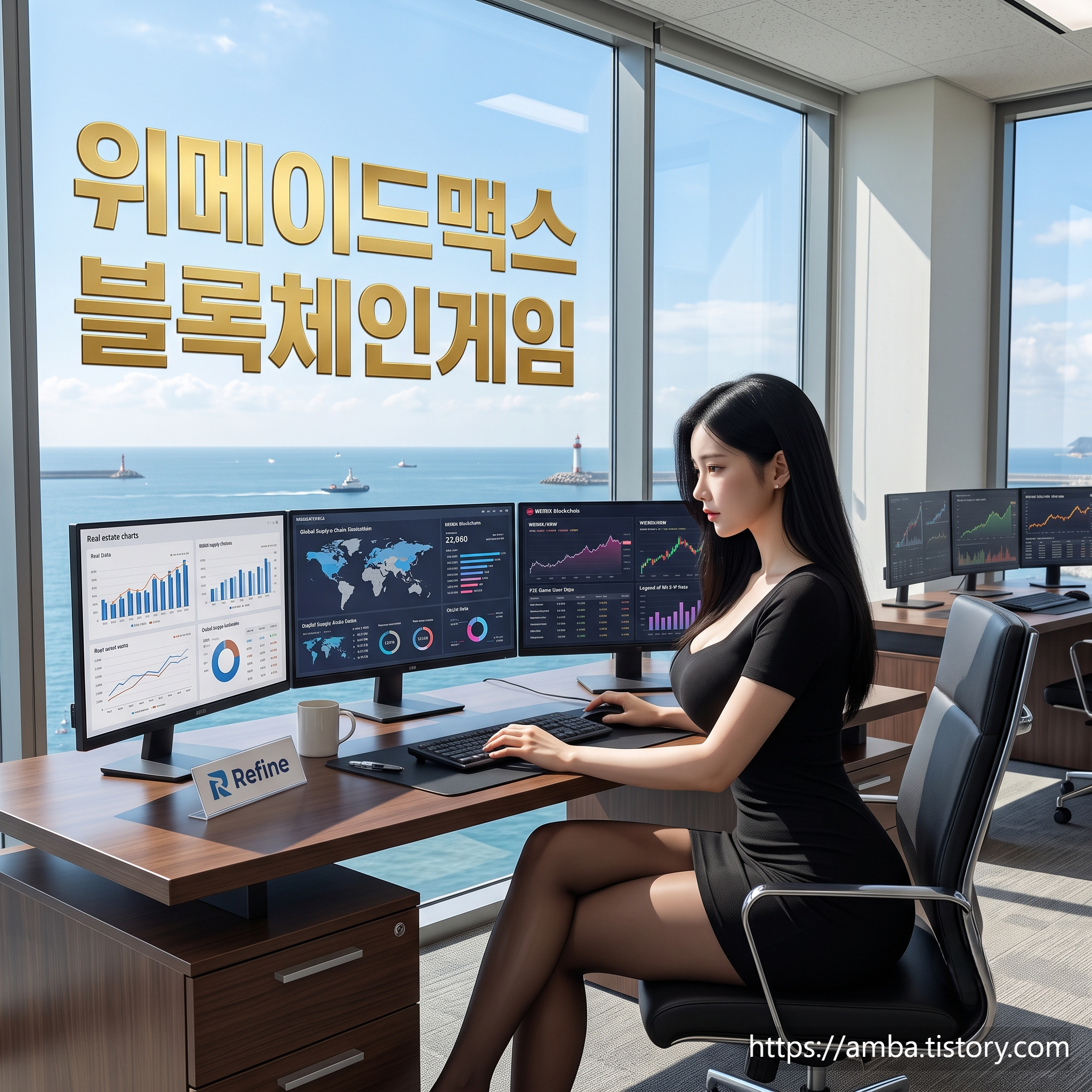 위메이드맥스 블록체인게임과 데이터 분석가