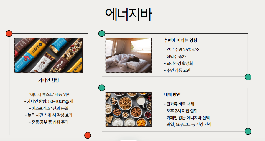 에너지바: 건강 간식의 배신