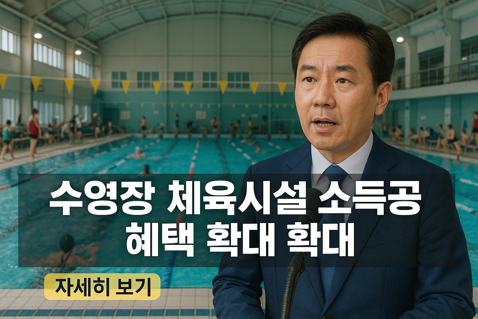 수영장도 이젠 소득공제