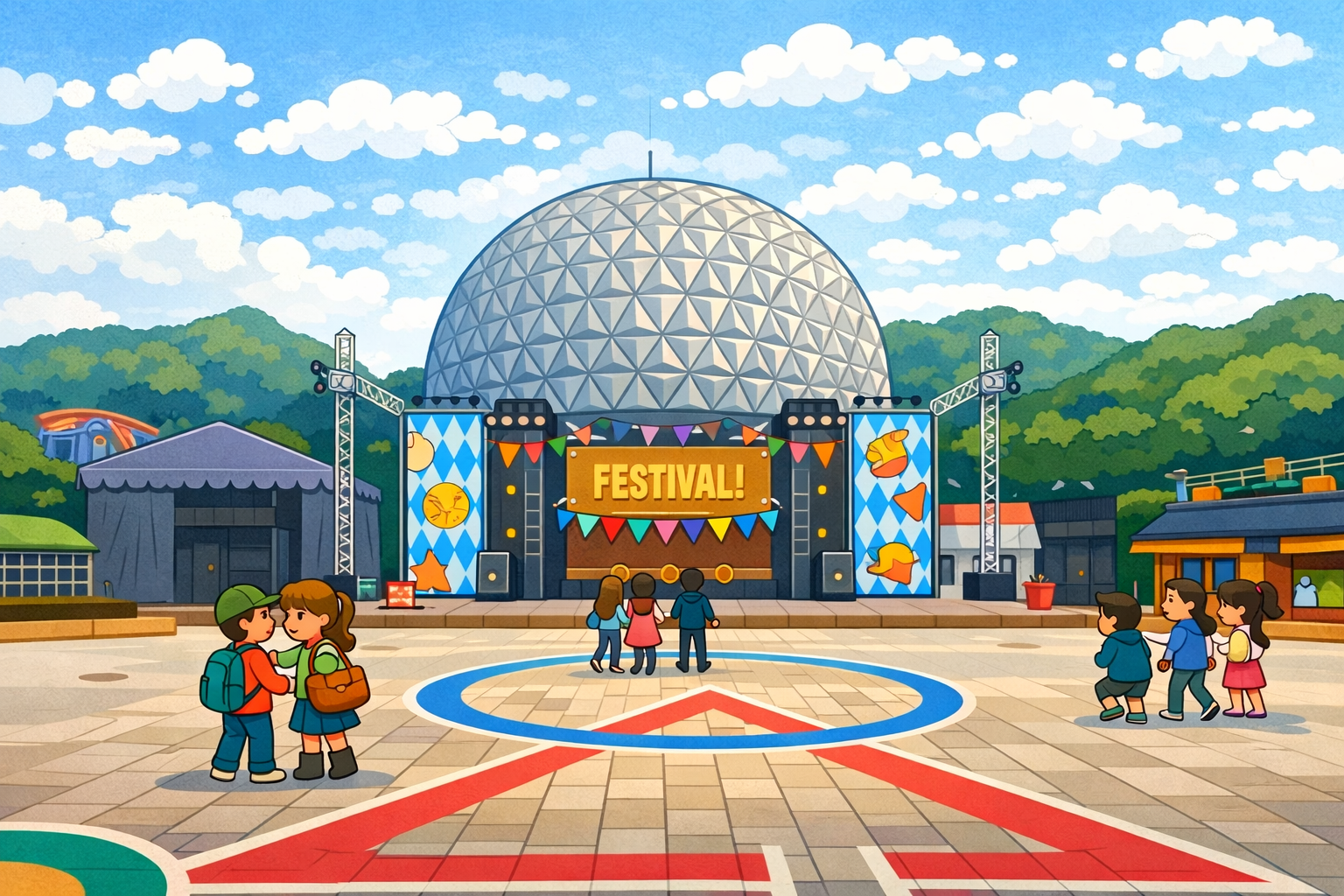 서울랜드 눈썰매장