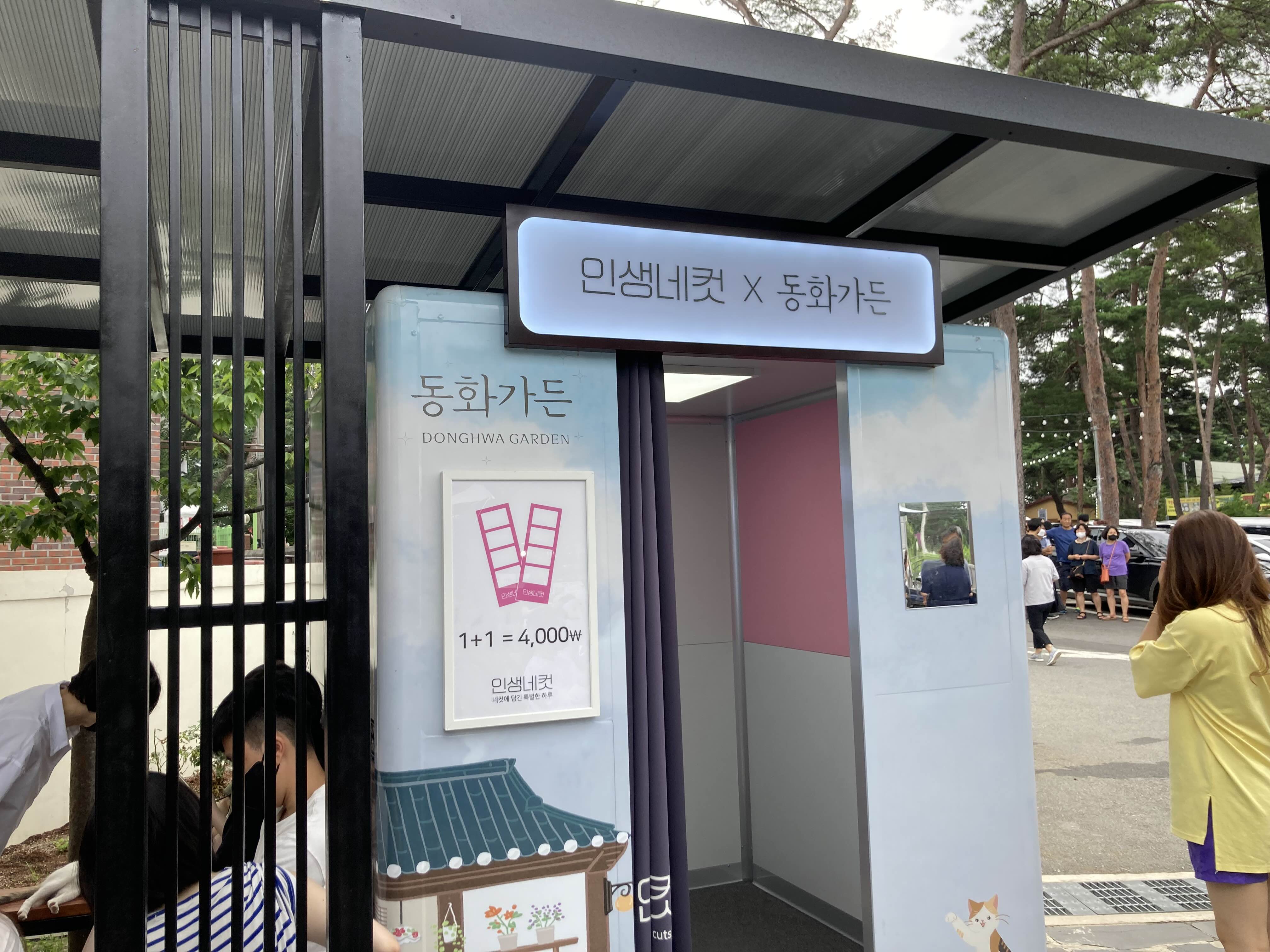 강릉 사진 동화가든 인생네컷