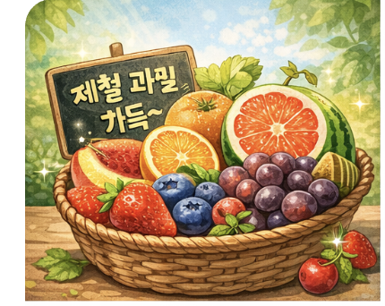 겨울 제철 과일