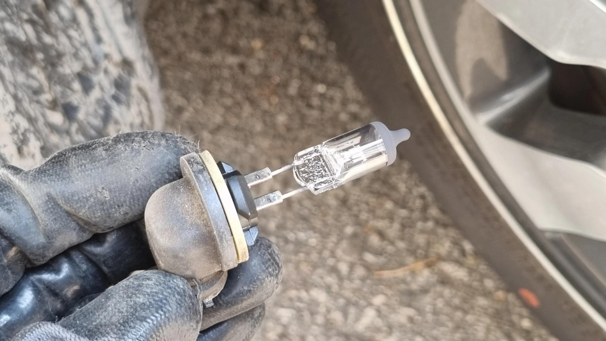 올뉴모닝 안개등 램프