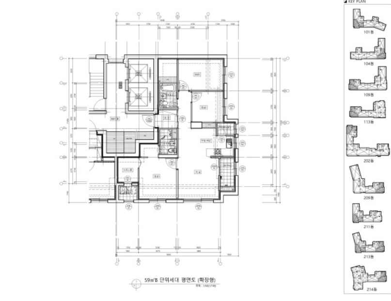 메이플자이 59B 평면도