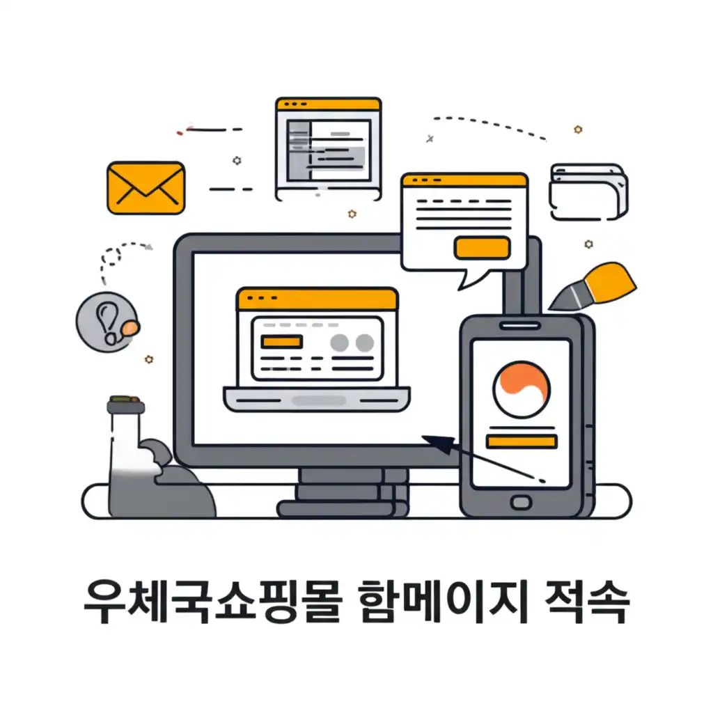 우체국쇼핑몰 홈페이지 접속 시 흔한 실수와 주의사항 방지 가이드 이미지
