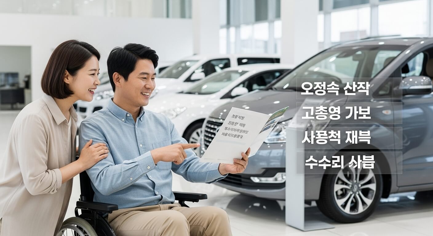 장애인 차량구입시 혜택