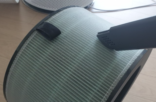 공기청정기 필터 청소