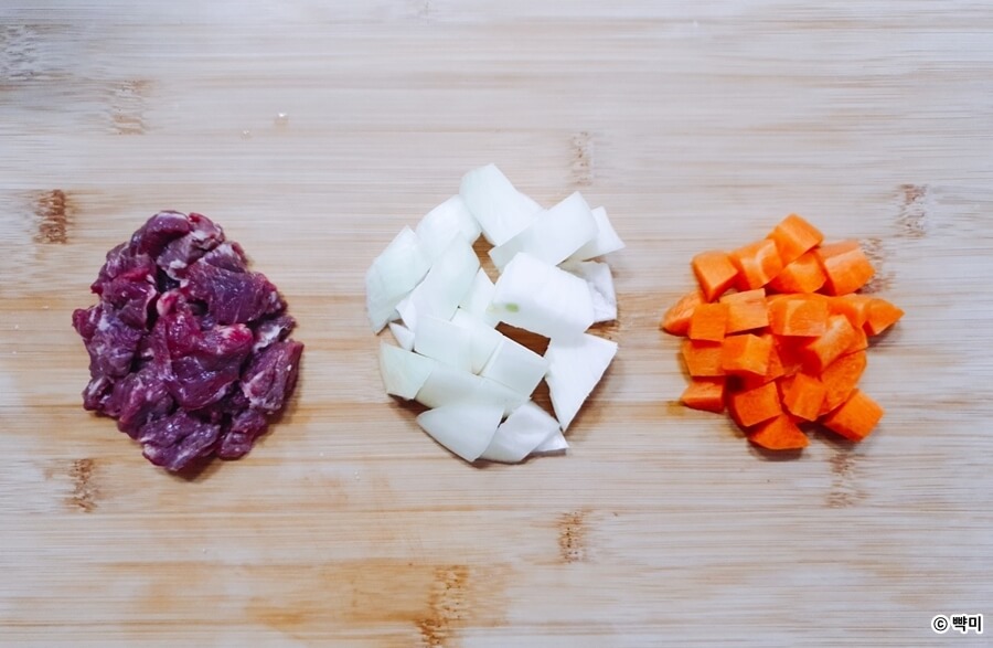 소고기시금치카레-만들기-다이어트-요리-레시피