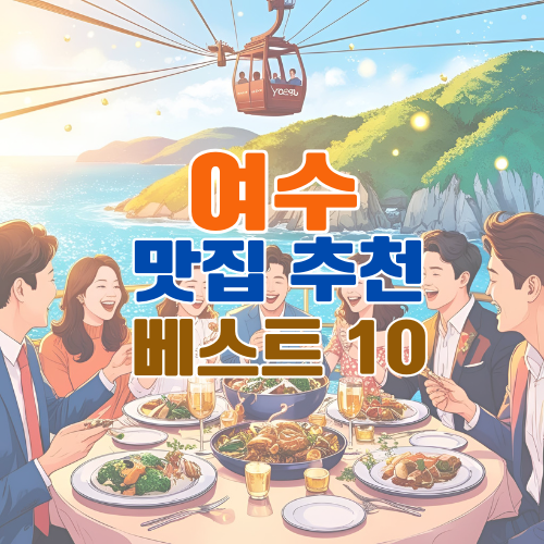 여수 맛집 베스트 10 추천