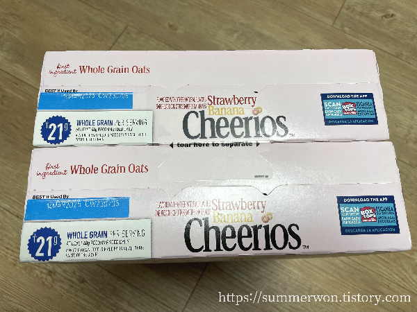 제네럴밀스 딸기바나나 치리오스