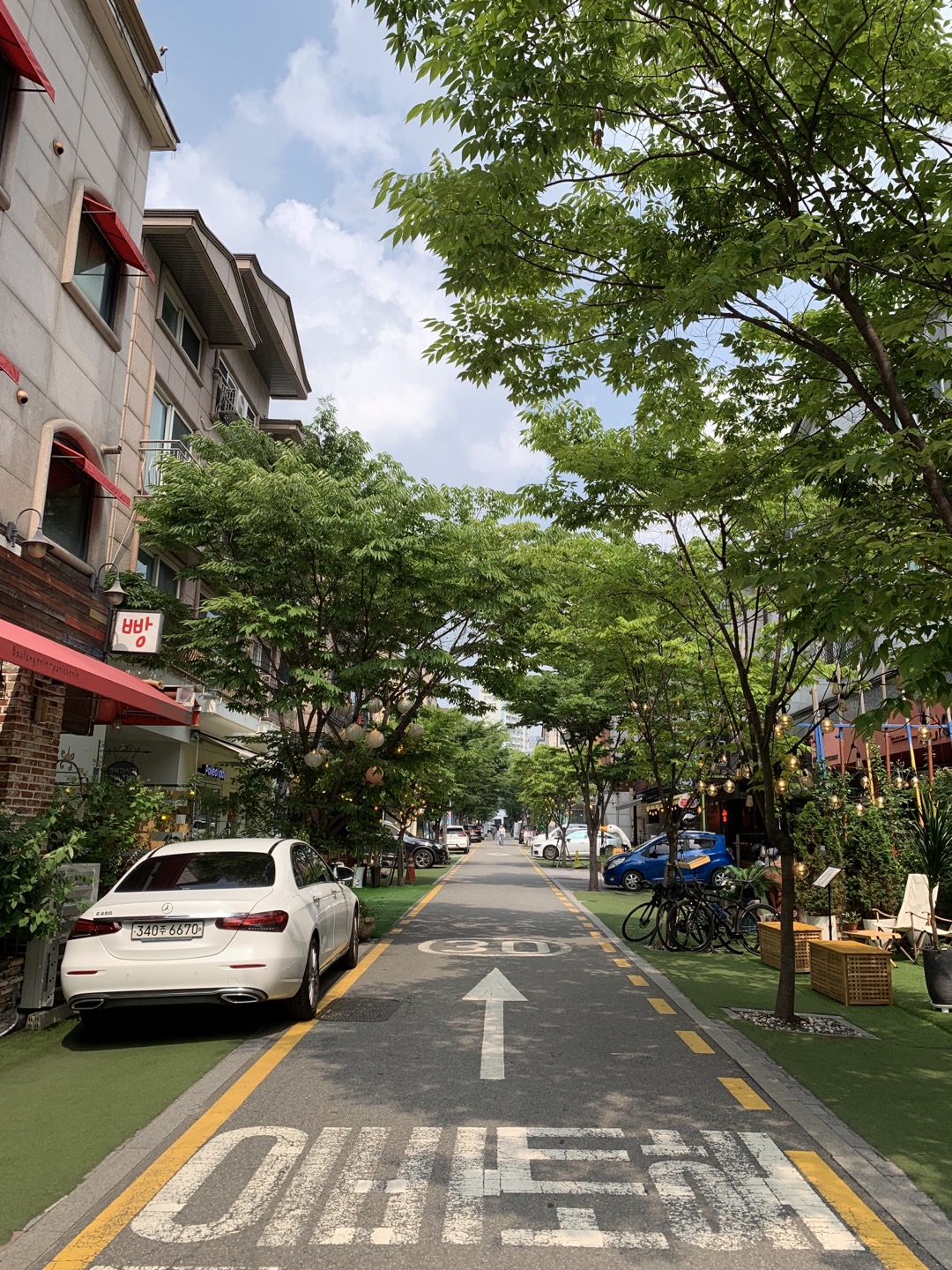 보정동 카페거리