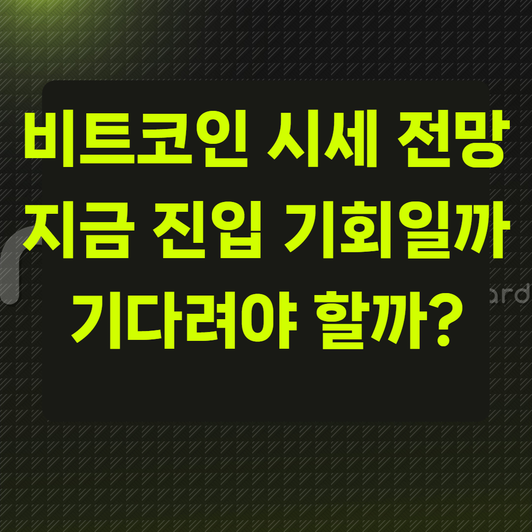 비트코인 시세 전망