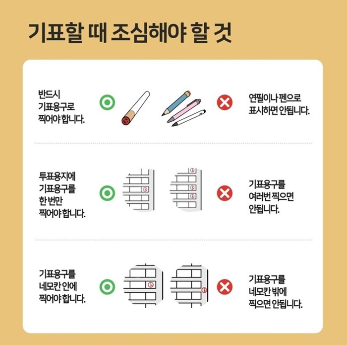 대통령선거-사전투표소