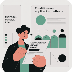 국민연금 조기수령액&amp;#44;조건&middot;감액기준표&middot;신청방법 알아보기 이미지