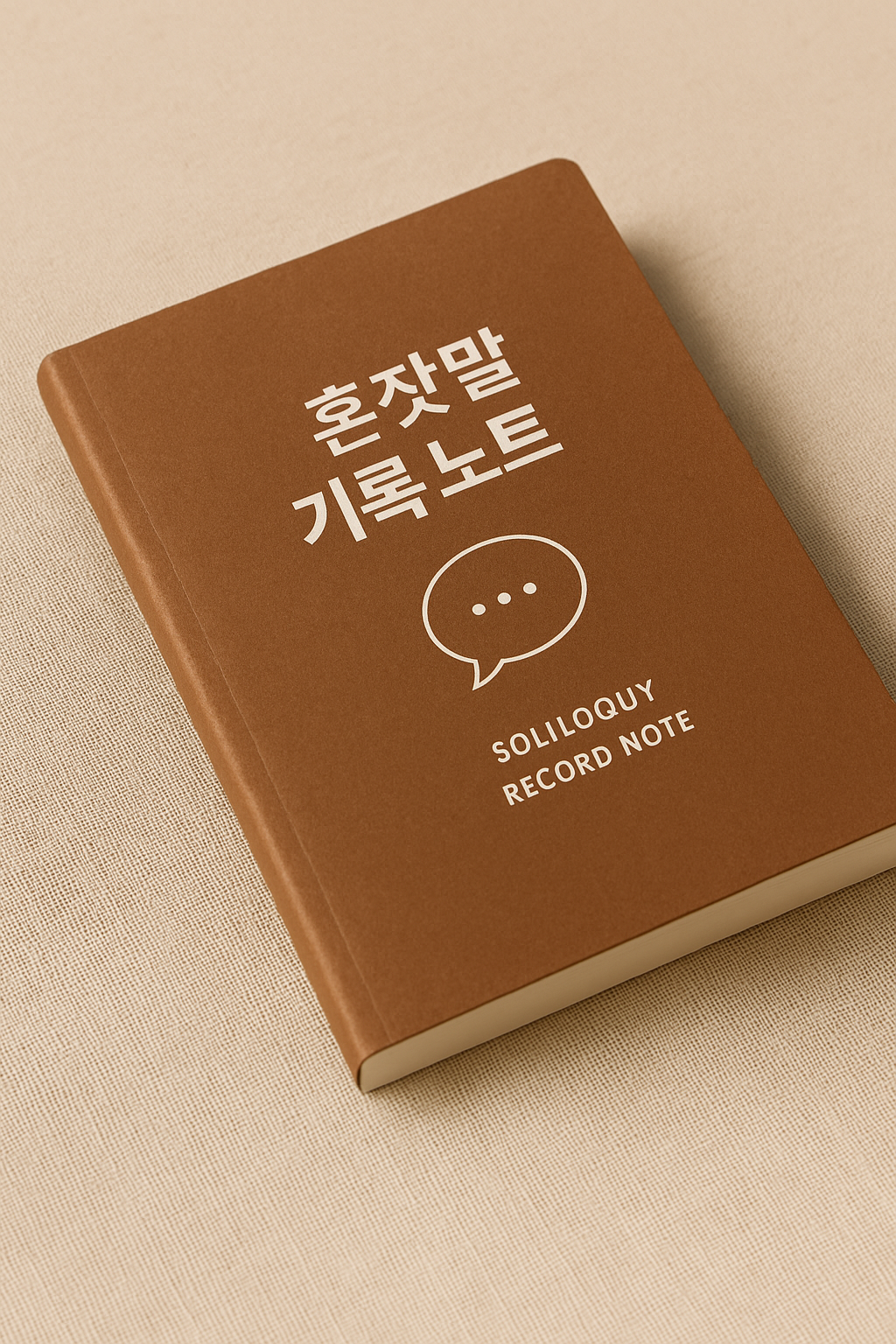 혼잣말 기록 노트