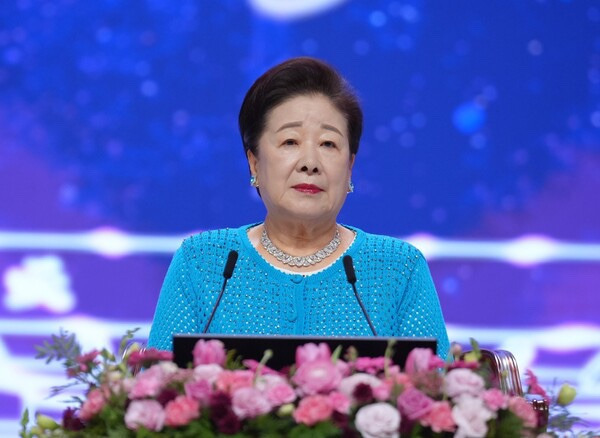한학자 통일교 총재