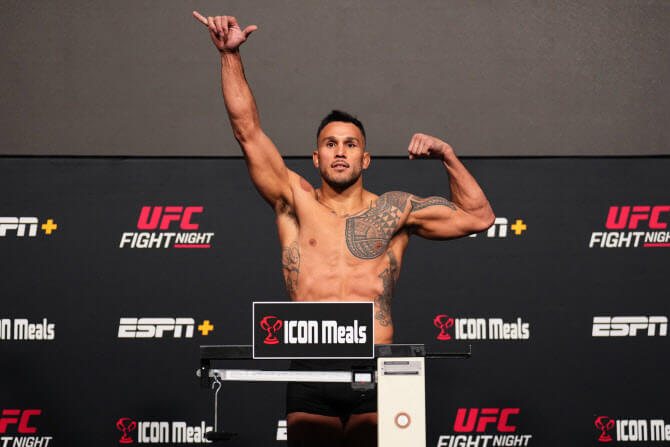 UFC 박준용 타바레스