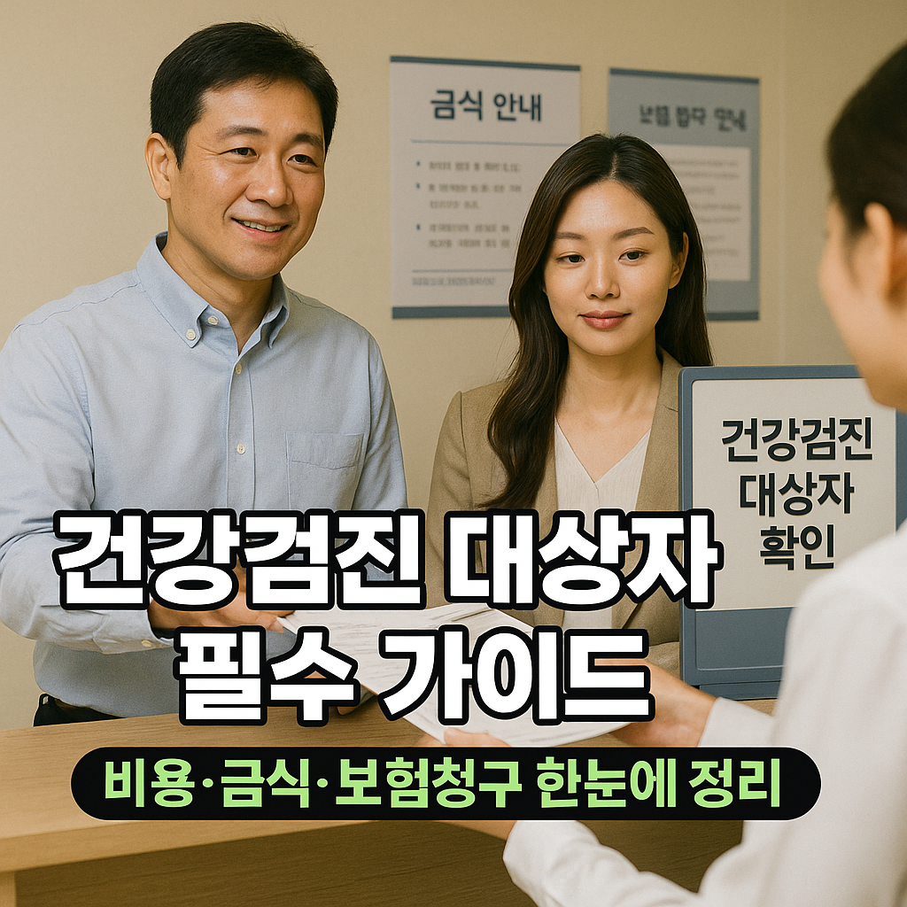 건강검진 대상자 안내
