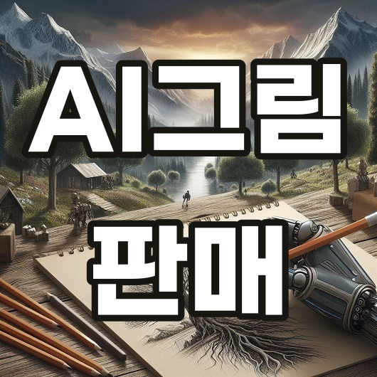AI 그림 판매