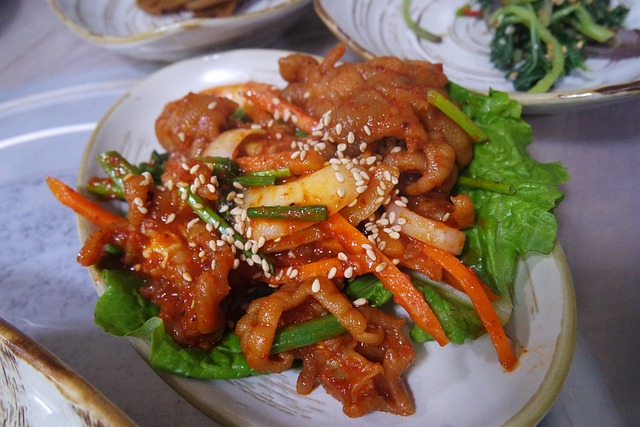 야식 대표 매뉴 닭발