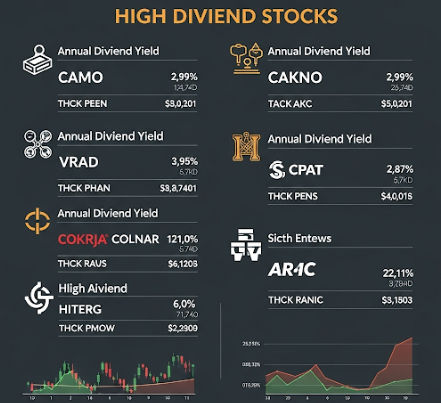 배당금 높은 주식 순위: 국내 고배당주 TOP 20(배당수익율&amp;#44;배당일)