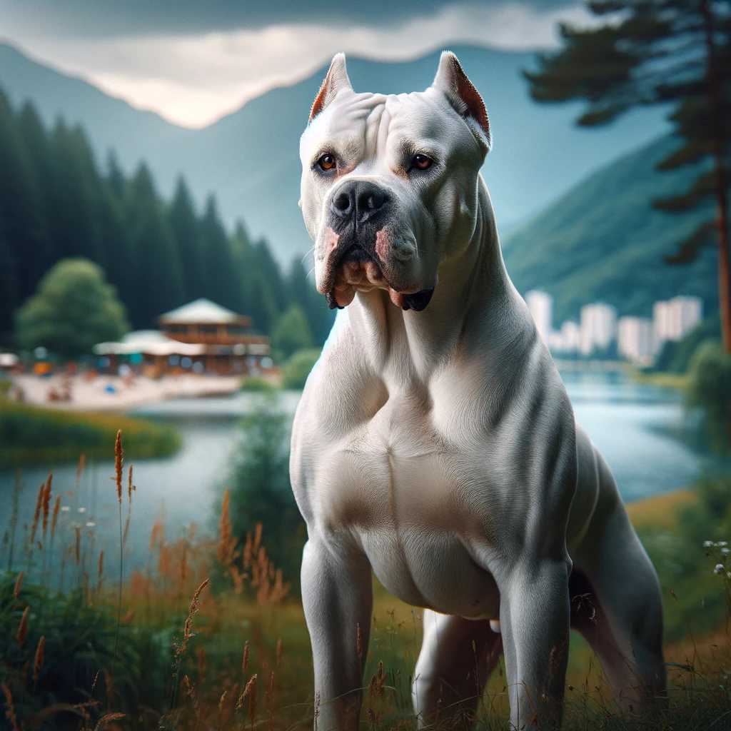 퓨마 사냥 도고 아르헨티노 견종