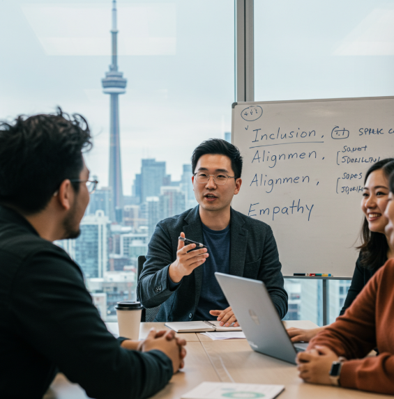 캐나다: 포용&middot;팀워크&middot;균형