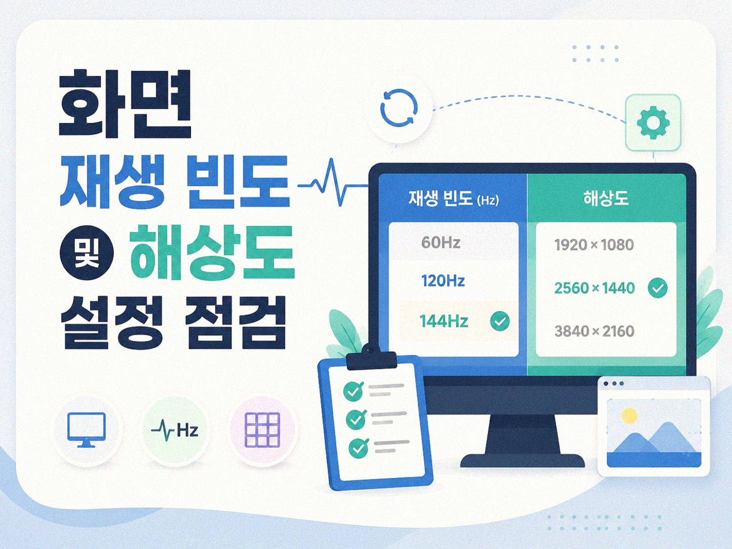 노트북 화면이 깜빡일 때, 이 방법들로 해결해봤어요