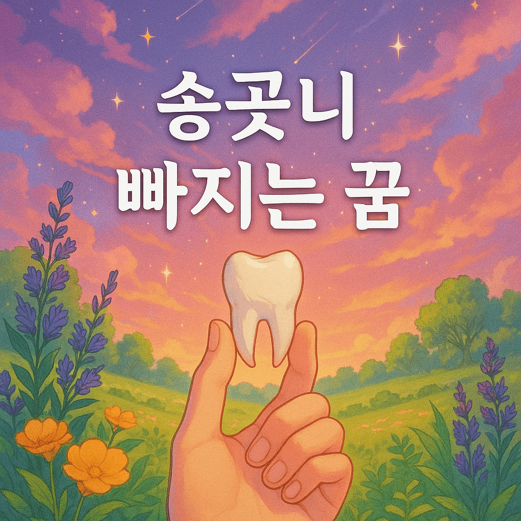 송곳니 빠지는 꿈 해몽