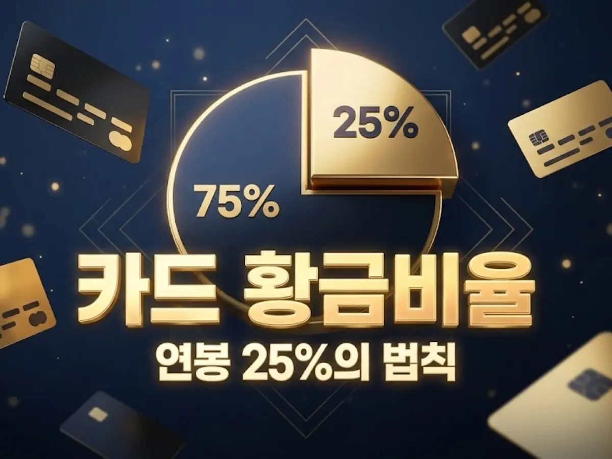 연봉 25%의 법칙으로 내 돈 100만 원 지키는 법