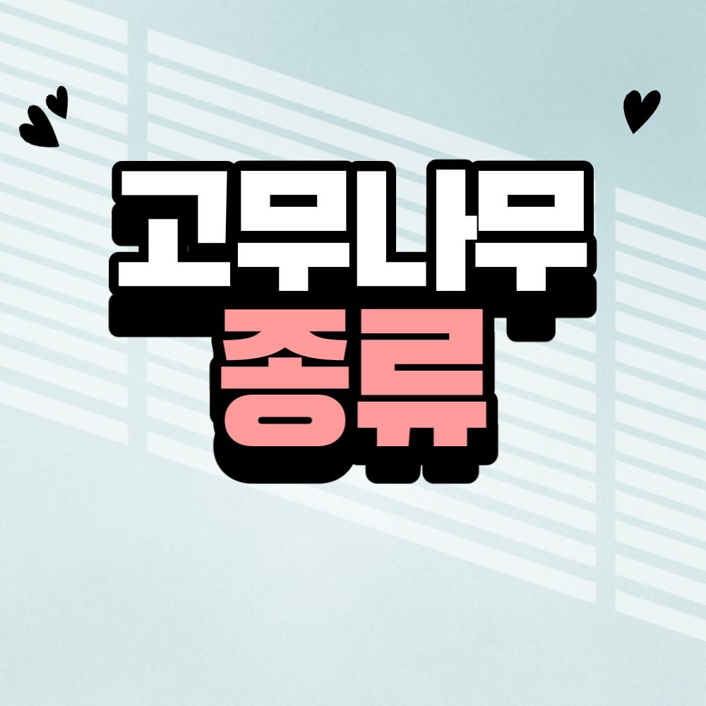 고무나무 종류와 특성