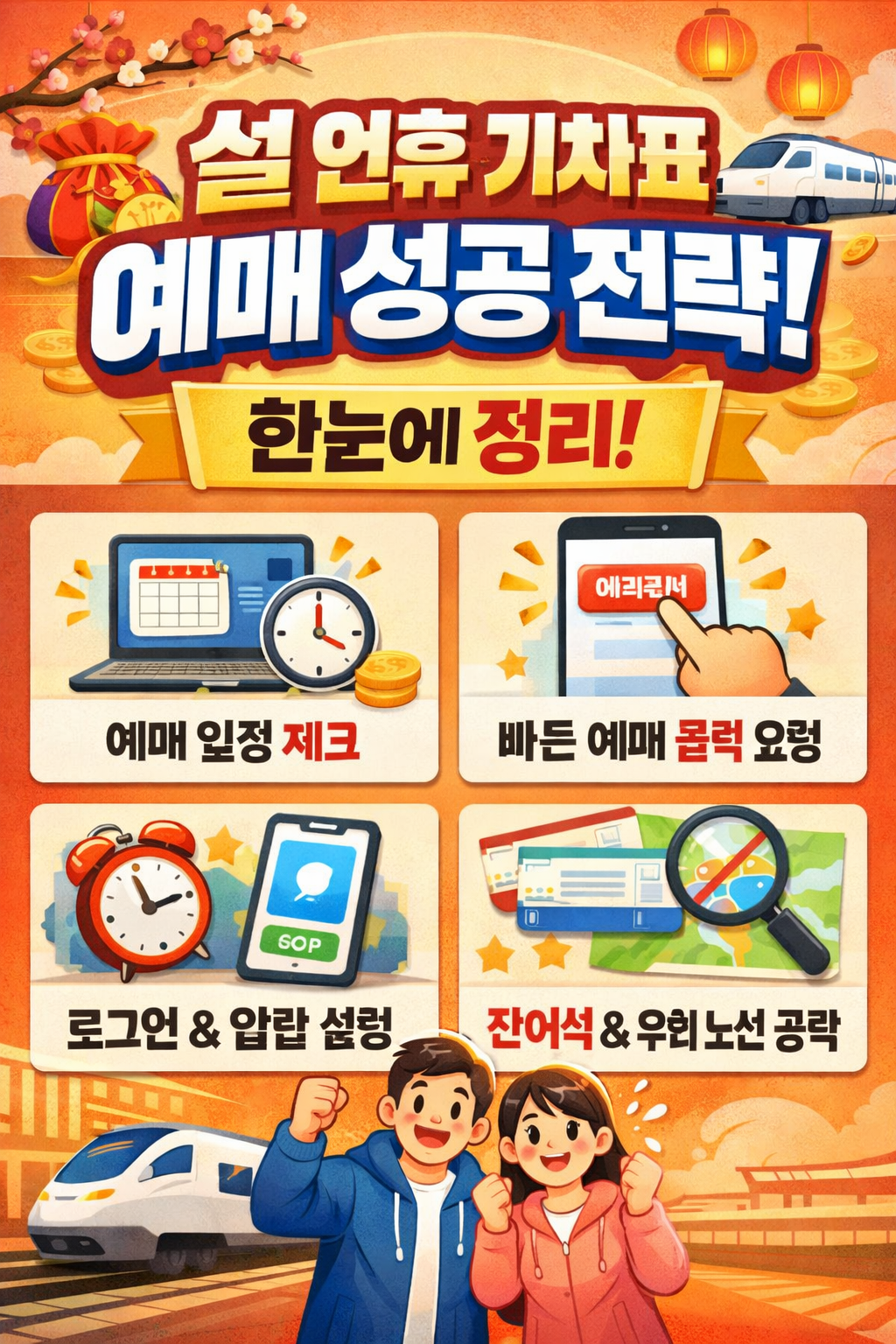 설 연휴 기차표 예매