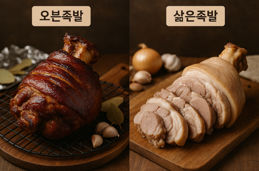 오븐족발, 삶은족발